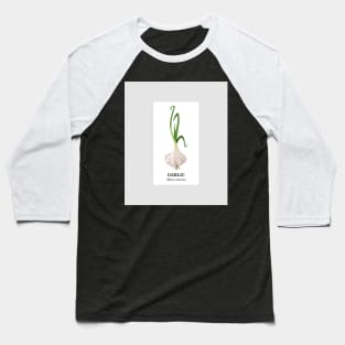 I Love Garlic Baseball T-Shirt